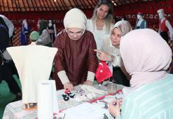 Emine Erdoğan'dan Etnospor Kültür Festivali'ne ziyaret