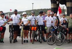Çanakkale- İzmir arasında, 'Orman Vatandır Bisiklet Turu' başladı