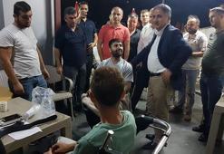 Madende su patlaması; 11 işçi hafif yaralandı