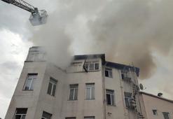 Fatih'te günlük kiralık dairede yangın