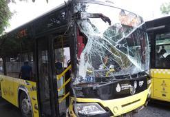 Üsküdar'da otobüs kazası