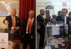 Dursun Özbek ve Eşref Hamamcıoğlu oylarını kullandılar