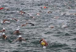 Tekirdağ'da yelken ve yüzme yarışması