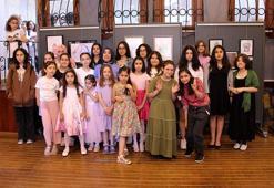 Geleceğin sanatçıları eserlerini sergiledi