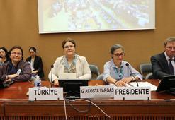 Bakan Yanık, Cenevre’de Türkiye’nin kadına yönelik şiddetle mücadelesini anlattı