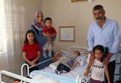 SMA, ikiz bebeklerden Metin'i seçti