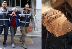 Firari hükümlü, kazdığı tünelde yakalandı