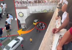 Üst geçitteki tellerden geçmek isterken 5 metreden düşerek ağır yaralandı