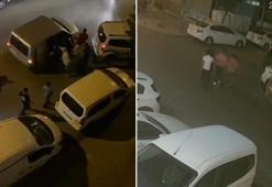 Sultangazi'de sokaktaki silahlı kavga kamerada