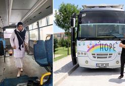 Cam ve ebru sanatçısı çift, 'atölye otobüs' ile Türkiye turunda