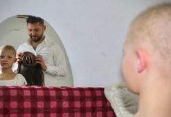 Saçı olmayan kız çocuklarına ücretsiz peruk