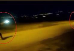 Tabancalarla birbirlerine ateş ettiler; kahkaha atarak kaydetti