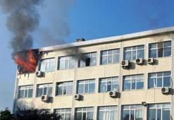 Çerkezköy Hükümet Konağı'nda yangın