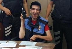 Engelli Şahin, 1 günlüğüne polis oldu