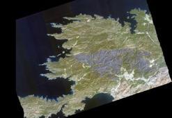 'Göktürk-1'in gözünden Marmaris yangını