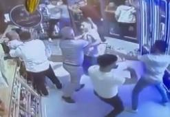 Bağcılar’da tekel bayisindeki kavga kamerada