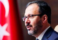 Bakan Kasapoğlu'ndan Akdeniz Oyunları'nda madalya kazanan sporculara tebrik