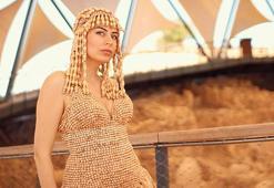 12 bin yıllık Göbeklitepe'de moda çekimi yapıldı