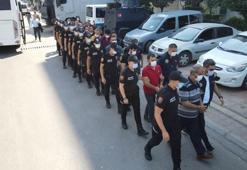 'Şahmeran' operasyonunda yakalanan 15 şüpheli adliyede