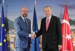 Cumhurbaşkanı Erdoğan, Avrupa Konseyi Başkanı Michel ile görüştü