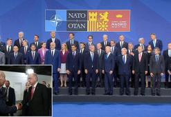 Cumhurbaşkanı Erdoğan ve Biden kısa süreli sohbet etti