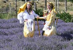 Tekirdağ Lavanta Tarla Günleri’nde renkli görüntüler