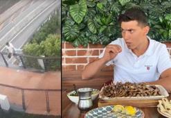 Çöp şiş yeme yarışmasını kazanamayınca parasız kalıp kapkaç yapmış