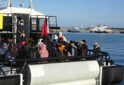 Şile açıklarındaki teknede 59 kaçak göçmen yakalandı