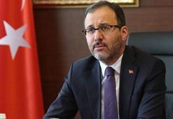 Bakan Kasapoğlu milli sporcuları tebrik etti