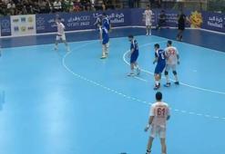 A Milli Erkek Hentbol Takımı, Yunanistan'ı mağlup etti