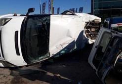 Ankara'da Oto Sanayi'de kaza: 3 yaralı