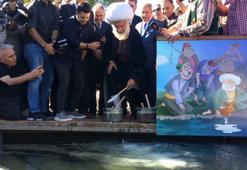 Temsili Nasreddin Hoca, göle maya çaldı