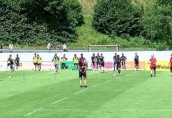 Beşiktaş günün ilk antrenmanını yaptı