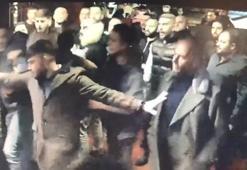 Sarallar grubu üyelerinin eğlence mekanını bastığı anlar