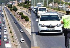 Muğla'da arife günü 5 kilometrelik araç kuyruğu
