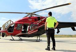 Van'da havadan ve karadan trafik uygulaması