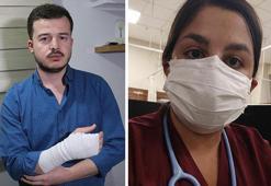 Hastanede iki doktoru rehin alıp, darbeden sanık tahliye edildi