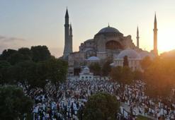 Ayasofya'da Kurban Bayramı namazı kılındı