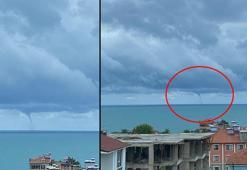 Kurucaşile açıklarında hortum kamerada