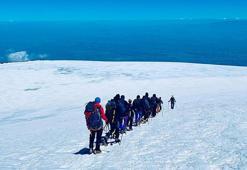 Ağrı Dağı'na 'Ekolojik' rota açtılar