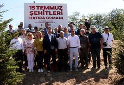 Edirne Valisi Kırbıyık, şehit Ömer Halisdemir anısına fidan dikti