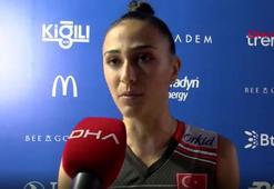 Simge Aköz: İnşallah kendi ülkemizde kupayı kaldıran taraf biz oluruz