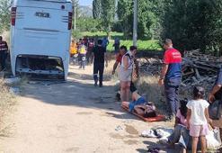 Tur otobüsü kazasında 41 yaralıdan 39'u taburcu oldu