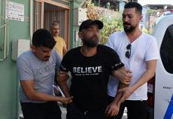 Boğazına bıçak dayayıp, kendini odaya kilitledi