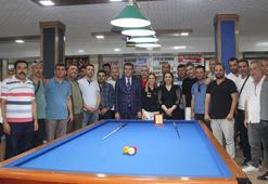 Şırnak’ta ilk kez yapılan bölgesel bilardo turnuvası başladı