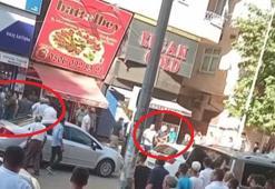 Çocukların kavgasına aileler de karıştı; o anlar kamerada