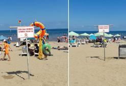 Kandıra sahillerine konulan 120 can simidi çalındı