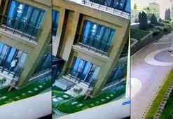 Başakşehir'de lüks sitedeki eve giren hırsız kamerada