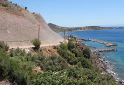 Kaya ıslahı tamamlandı, Assos Antik Limanı'ndaki tesisler açıldı