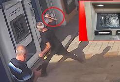Yalova'da ATM’lere çekiçli saldırı kamerada